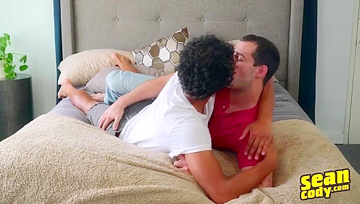 Shane Submits Fully to His Ebony Dominators Lustful Touches on GayPornHub