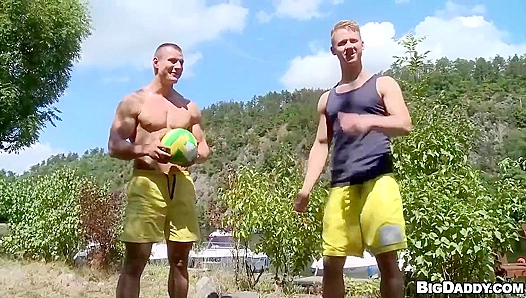 Chris Luc Goes Wild for Musky, Sweat-Soaked Twink Cock After Volleyball Flirting –