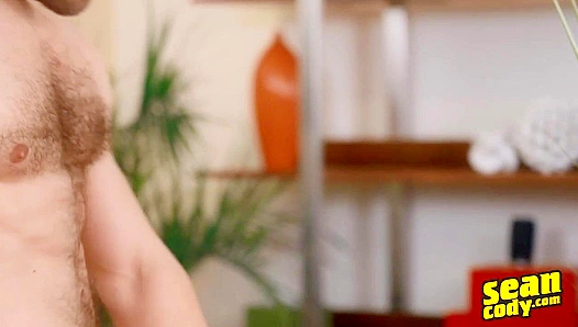 Steamy Steamy Anal Action: Hairy Cheeks Wrapping Throbbing Thick Cocks from Sean Cody