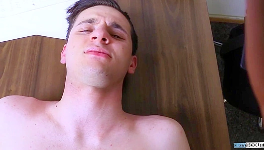 Stunning Brunet Sucks Drenched creampie Cock with Devotion - DirtyScout
