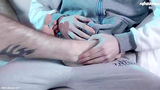 Timmys Inferno Foot Worship Leads to Raw Rear Rampage – GayPornHeat 18+
