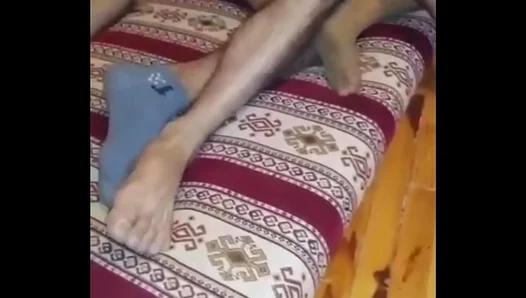 Stuffed Between Majestic Horses: My Friend Takes Both Huge Arab Dicks Deep Inside Him –
