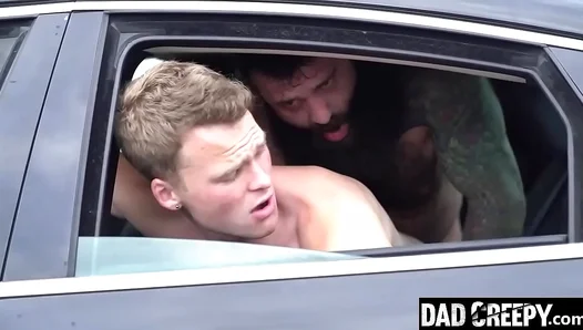 Forbidden Lust Ignites: Stepdad Markus Kages Forbidden Ride with Brent North