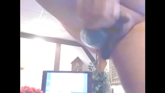 Thrilling Solo Adventure: Amateur Enjoys Three Dildos Plunged Deep for Intense, Steamy