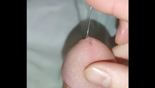 Intense Thrusts Build to a Pounding Peak: Thick Spunk Floods Open Mouth in Orgasmic Bliss