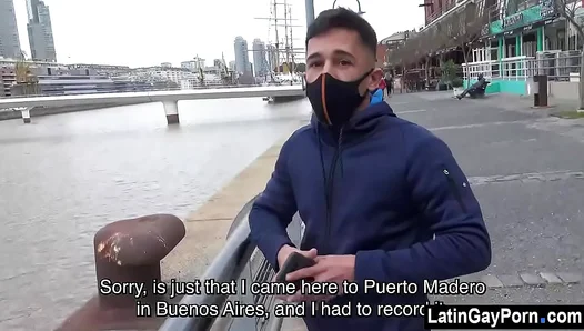 Latino Temptation Unleashed: Hunky Studs Steamy Interracial Encounter for Lucrative Reward