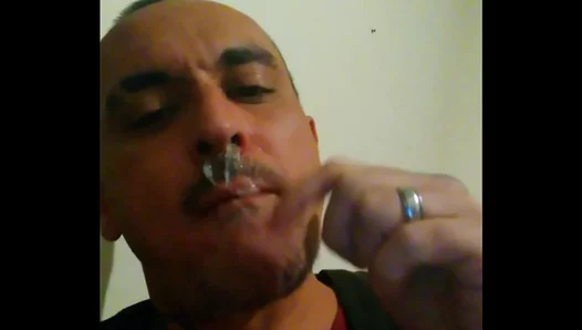 Snorting Sloppy Pleasure: Raw Amateur Piggy Boy Delights in Nasal Cock Worship – 18+