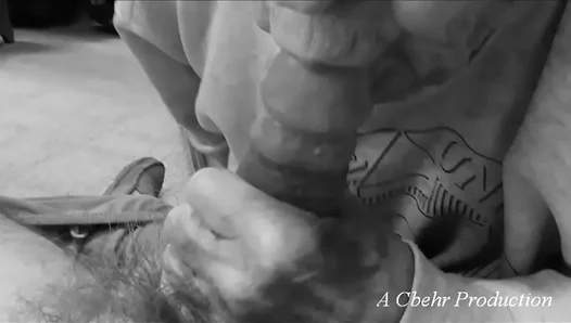 Young Thirsty Lad Savoring Grandpas Thick, Creamy Load in Slow-Motion – GrizzGayX 18+