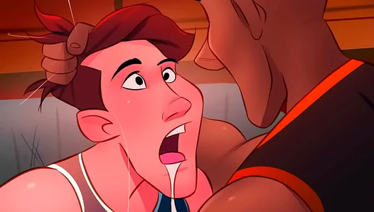 Hoops Heroes Lock Lips: Steamy Court Romance Between Athletic Boys – Yaoi 18+