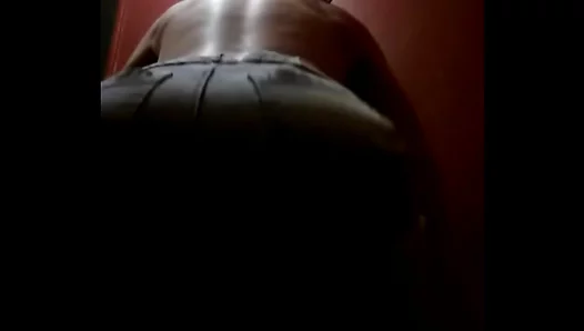 Intense Rear Action: Hung Latino Studs Juicy Bubble Butt Grinds in Tiny Shorts – POV