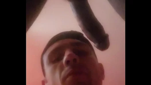 Steamy Deepthroat: Young White Boy Enjoys Sucking Thick Black Dick