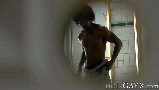 Caught Unaware: Thick British Beefs Scalding Hot Shower Reveal