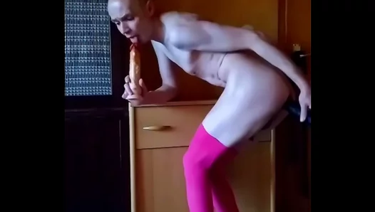 Twinks Ass Licked Clean: Savoring Drenched Pink Toy After Hardcore Threesome – GayFun 18+