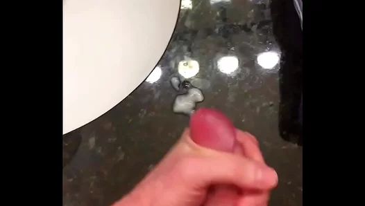 Steamy Morning Glory Blowbang: Thick Cock Unleashes Hot Cum Shower in Saucy Bathroom –