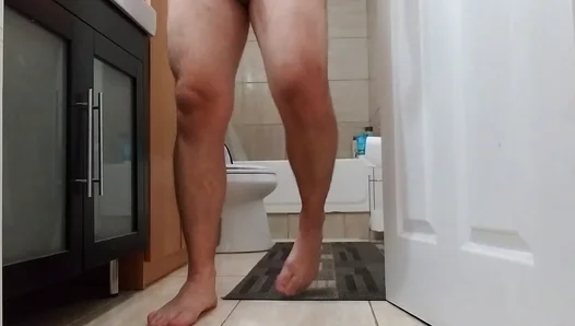 Peeping Next Door: Voyeur Boy Gets Off on Sizzling Post-Work Shower Peeks of Sexy