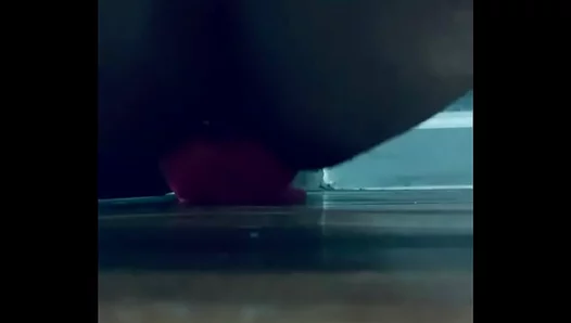 Intense Double Delight: Her Tight Cunt Stuffed Full by Dildo and Rode Hard on Hung Cock –