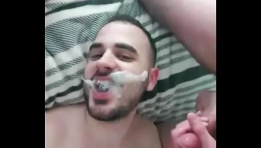 Sweaty Italian Muscle Covered in Creamy Cum Loads – HotItalianGayPorn