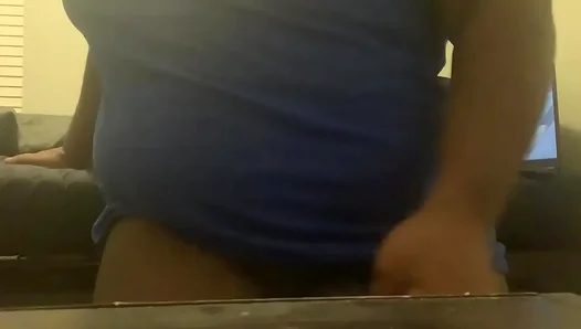 Sudden Orgasm Explosion: Solo Thrills Culminate in Spurting Creamy Release - GayFantasy