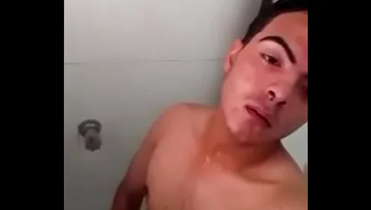Steamy Shower Encounter: Mark Perrys Hung Hairy Teen Explores Raw Gay Passion