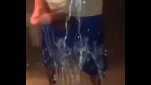 Intense Solo Orgasm: Thick Strings of Spunk Paint the Mirror in a Hot, Explicit 18+