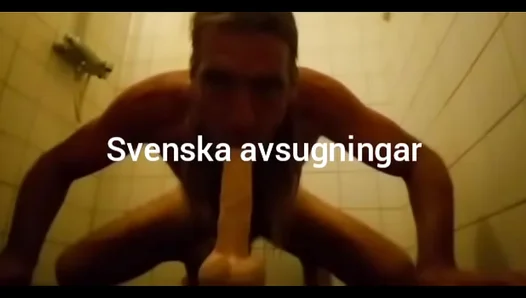 Steamy Solo Session: Swede Devours Thick Cock Plunges Dildo Deep – 18+