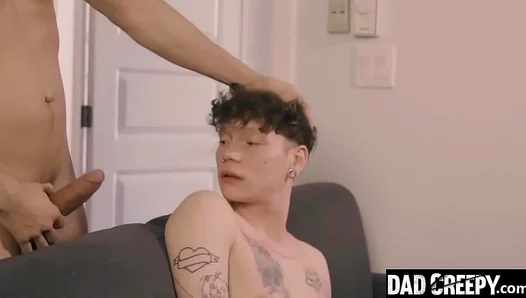 Forbidden Lust Ignites as Stepson Seduces Stepdad in Raw, Hungry Rendezvous – Young