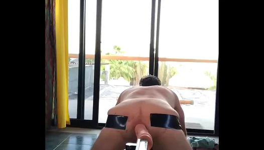 Sissy Delight Ignited: Gushing Orgasm on Massive Toy Revealed – 18+
