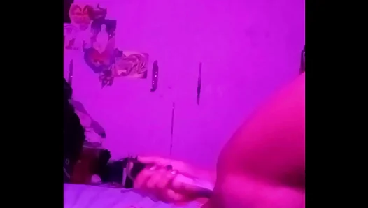 Pounding His Hunger: Deep Anal Play with a Fat Dildo Filling His Tight Hole –