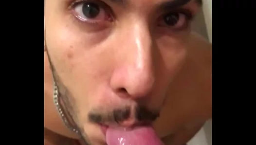Studly Swallows Massive Cream Pie Down to the Root – AmateurGayThrills 18+