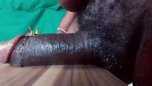 Thrashing on Huge Black Beef, Unleashing Wild, Raw Lust