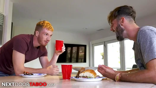 Sibling Truce Terms: Deep-Throating for Harmony – GayPornTales 18+