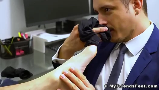 Skyy Knoxs Bare Soles Devoured by Hungry, Suits Off, Foot Lover 18+