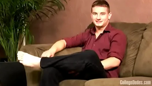 Eddie Blakes Intense Solo Session: Throes of Passion as He Releases All – Hot Boy XXX