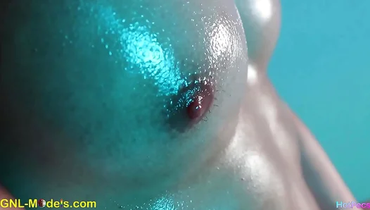 Savoring Hard Nipples Exploring Ripped Muscles - Steamy Gay Beefcake Fun