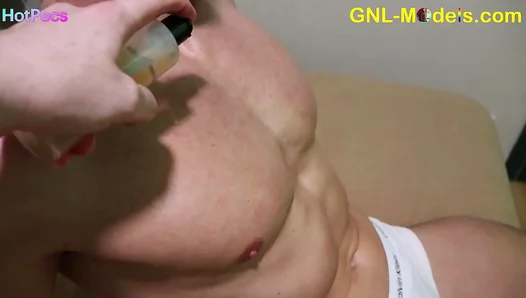 Rugged Adonis Surrenders to Blissful Pectoral Massage Intense Nipple Play – NaughtyLuxury