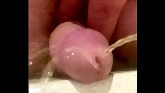 Close-Up Intimacy: Tiny Cock Swallows Spilling Load in Amateur Gay Thrill