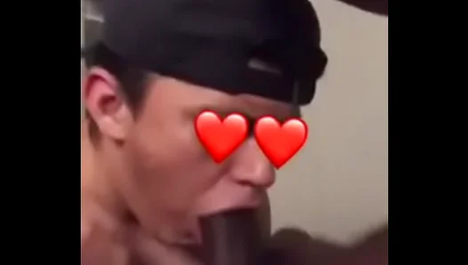 Young Twink Slobbers Over Huge Ebony Dick in Sultry, Sweaty Threesome – 18+GayXXX