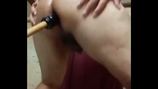 Argentine Teens Intense Dildo Delight: Losing Control in Pleasure