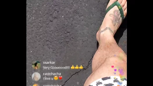 Worshipping His Massive Outdoor Endowment: Sensual Foot Tease – HotGayMoments 18+