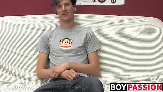 Cute Dannys Couch Solo Thrill: Masturbating His Cute Body for Pleasure – 18+GayVideoHub