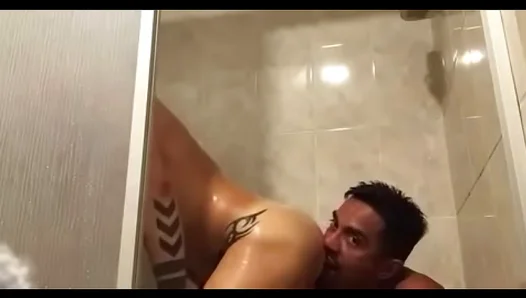 Sultry Shower Sex: Latinos Strip Down for Raw, Thoroughly Wet Reckless Love – 18+