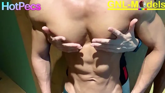 Intense Nipple Teasing Unleashes Passion as Handsome Asian Hunks Rock Hard Pecs Get