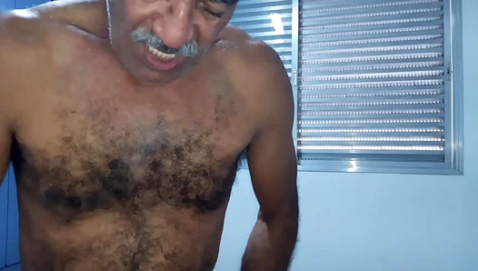 Muscular Black Daddies Unleash Massive Loads Between Mustached Hunk Asses