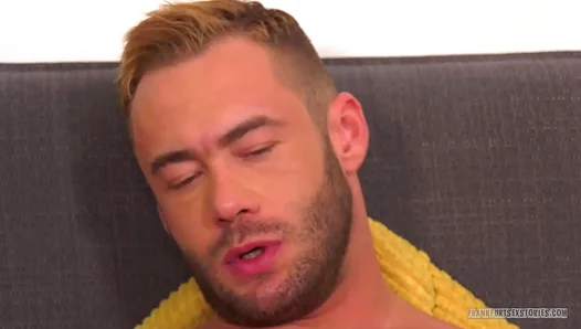 Craving Orgasmic Relief: Massive, Thick-Cocked German Stud Satisfies Himself – GayMuscleX