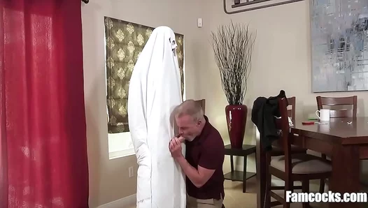 Stepdads Forbidden Halloween Desires Revealed as He Takes Whats His - Claiming His