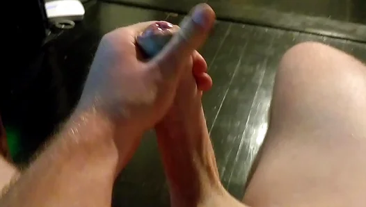 Spurting a Pearly Flood: Throbbing Amateurs Huge Dick Unleashes in Private Orgasm –