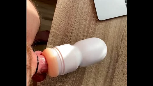 Amateurs Thrilling Solo: Cum-Filled Joy Cup Overflows in Steamy 18+ Scene