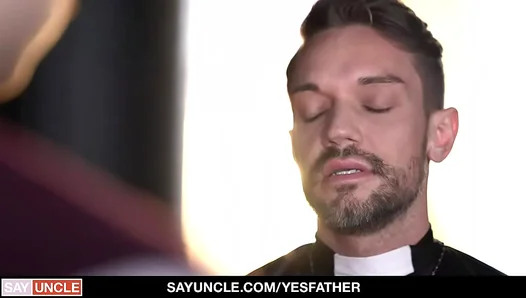 Dales Naughty Christmas Gift: Ryan Jacobs Enjoys Lustful Priests Holiday Surprise – 18+
