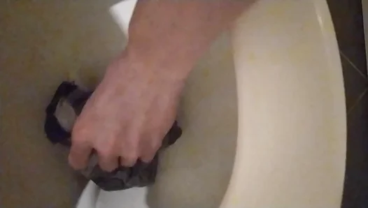 Pee-Stained Briefs Reveal Their Filthy Fantasy - Gay Piss Play 18+