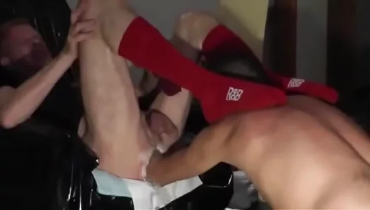 Croatian Crews Thrilling Anal Adventures: Biker Sar Leads the Way to Stretching Raw Holes